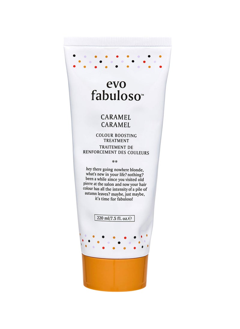 Evo Fabuloso Caramel Colour Boosting Treatment 220ml tube