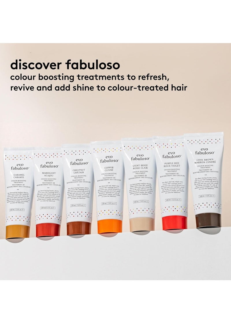 Evo Fabuloso Light Beige Colour Boosting Treatment 220ml tube