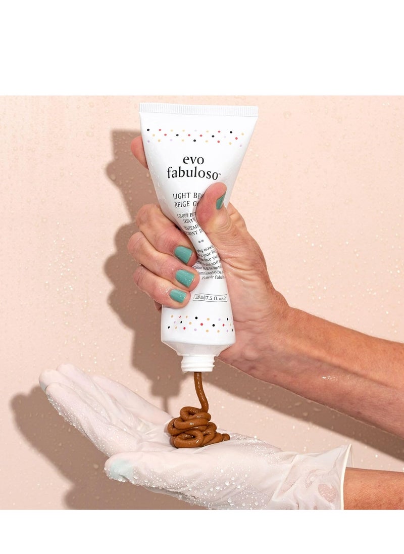 Evo Fabuloso Light Beige Colour Boosting Treatment 220ml tube