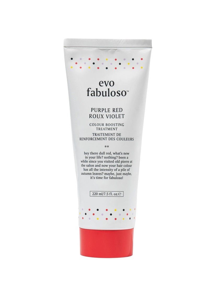 Evo Fabuloso  purple red colour boosting treatment 220ml