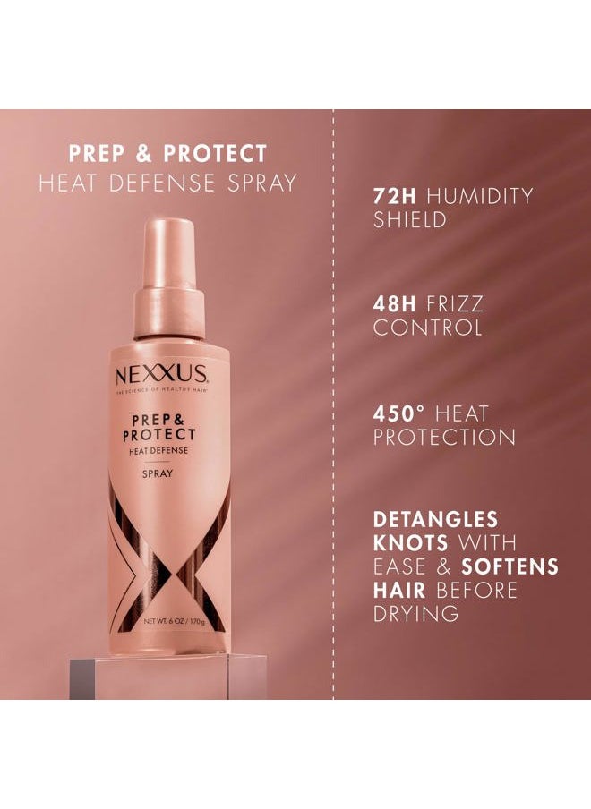 Heat Defense Spray Prep & Protect for 450 degree heat protection, with StyleProtect Technology 6 oz