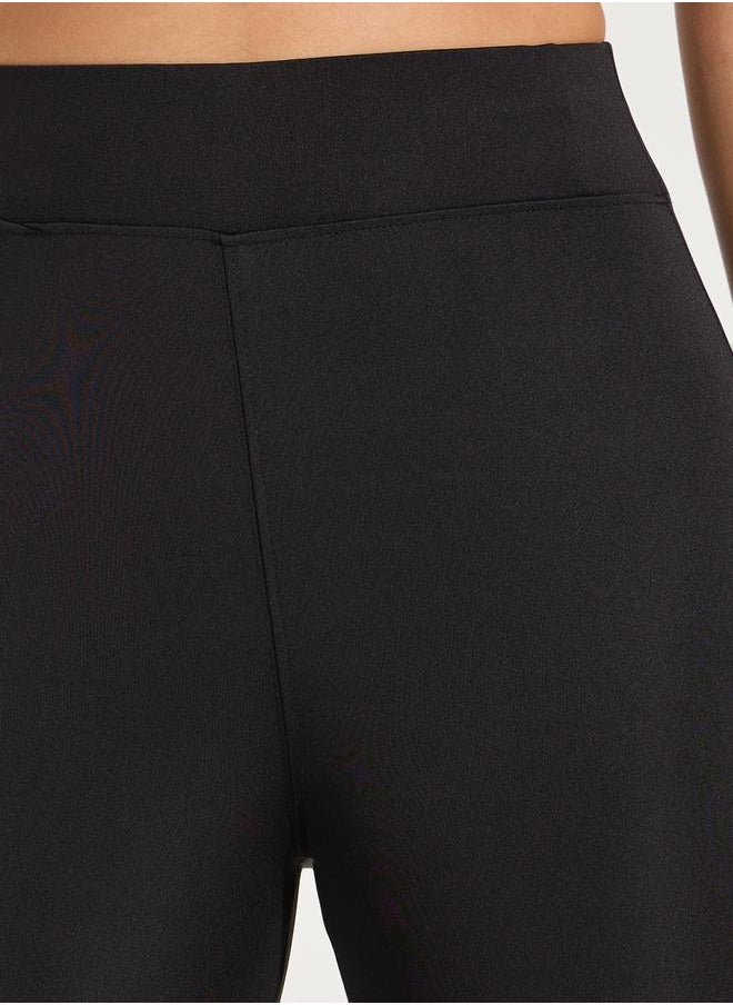 Pack of 2 - Broad Waistband Basic Leggings