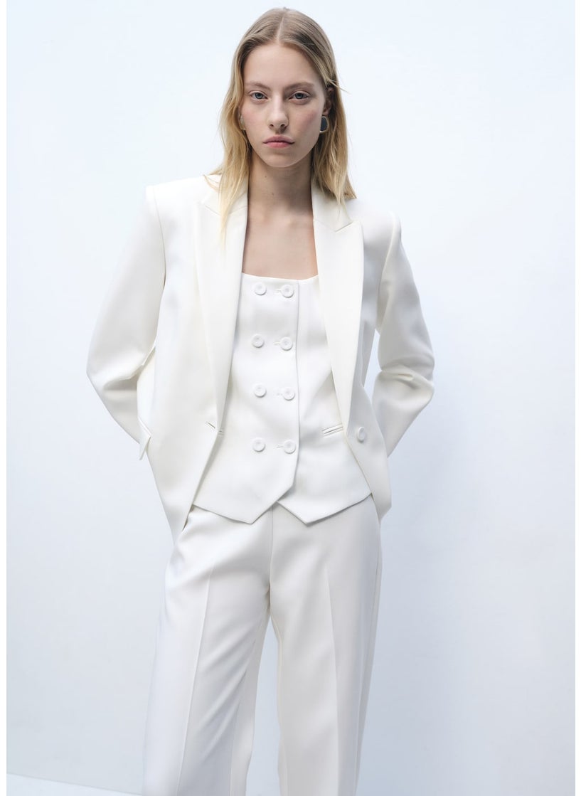 Structured Suit Jacket