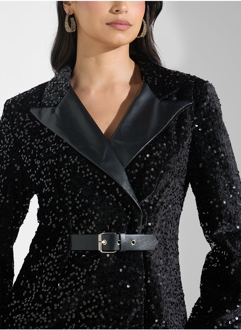 Shimmer Blazer