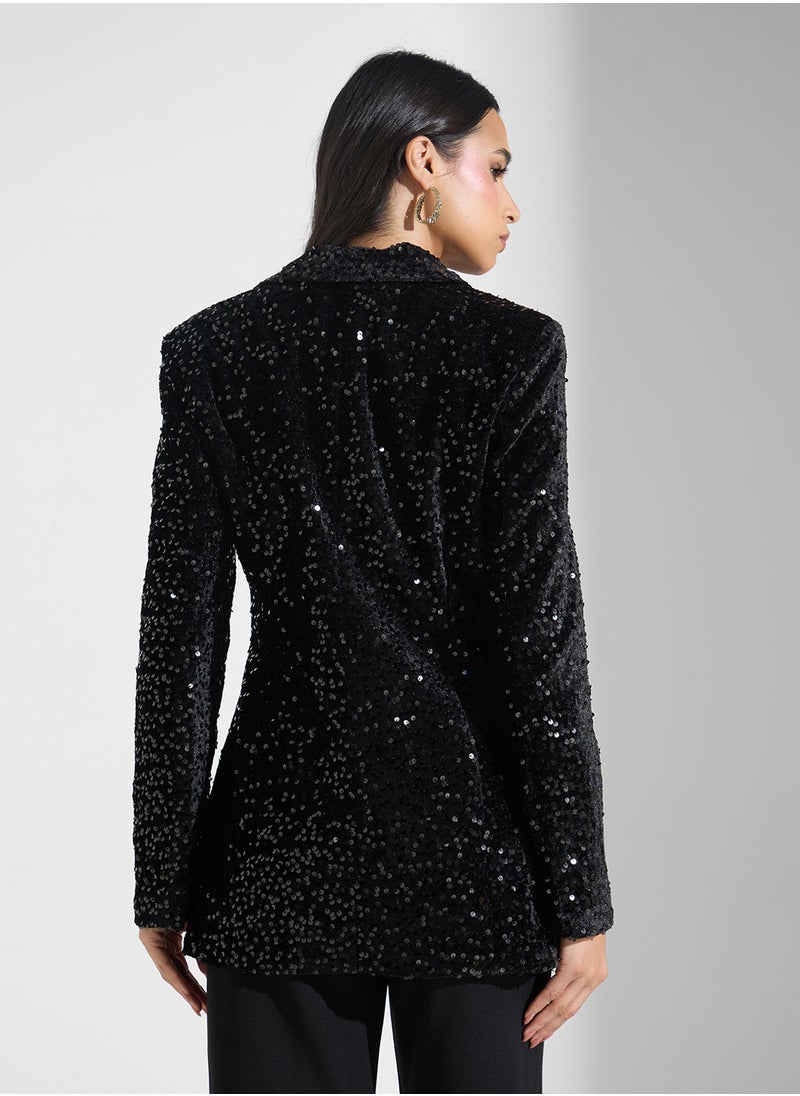 Shimmer Blazer