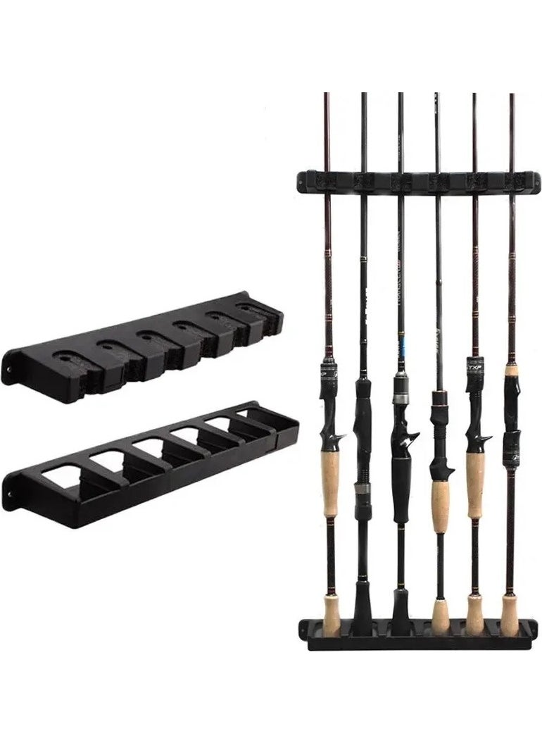 Rod Fishing Rack Wall Mount Modular Stand