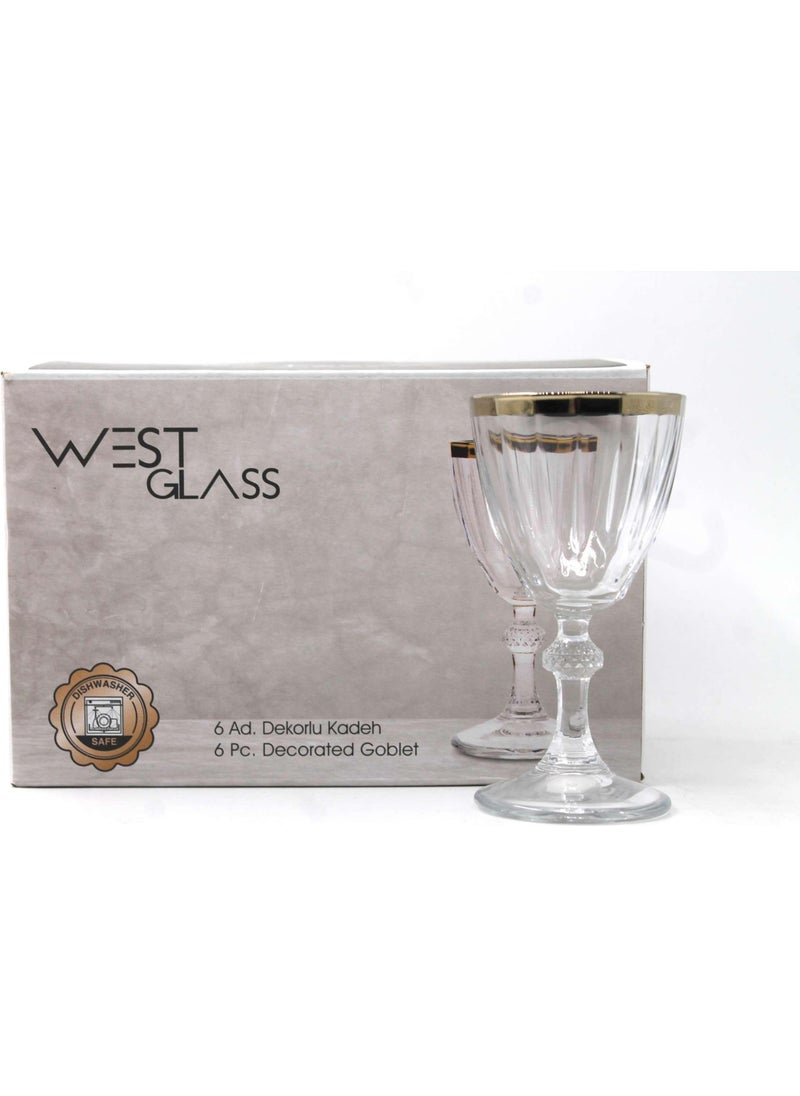 Westglass W440113G Diamon Gold Plated Coffee Side Cup