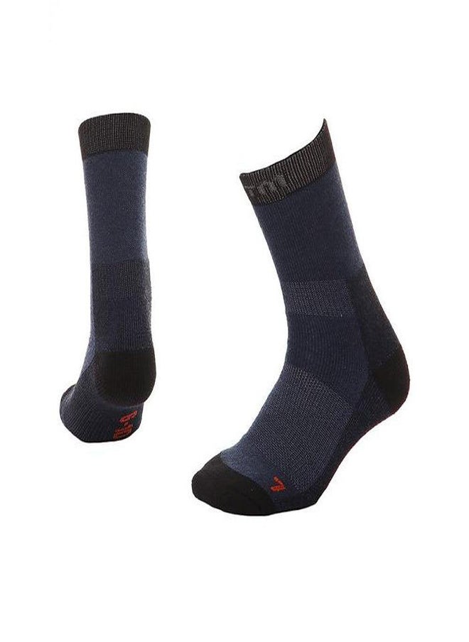 XTM by ADVENTURE HQ Tasman II Sock - Non-slip Comfort Band | Compression Zones For a Great Fit | 40% Australian Merino 40% Acrylic 15% Polyester 5% Elastane