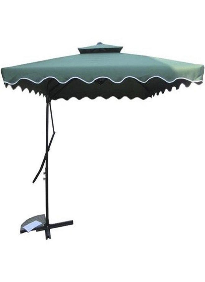 Procamp By Adventure Hq Banana Umbrella | High-Quality Polyester Fabrics With Top Vents | Adjustable With Crank Winding Mechanism (Req To Rem)