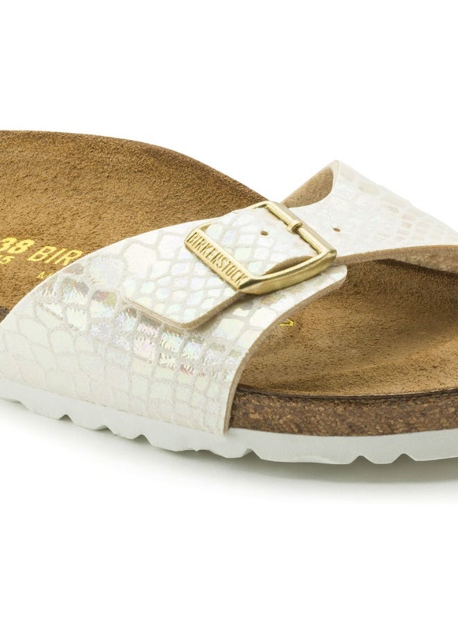 Madrid Narrow Shiny Snake Cream