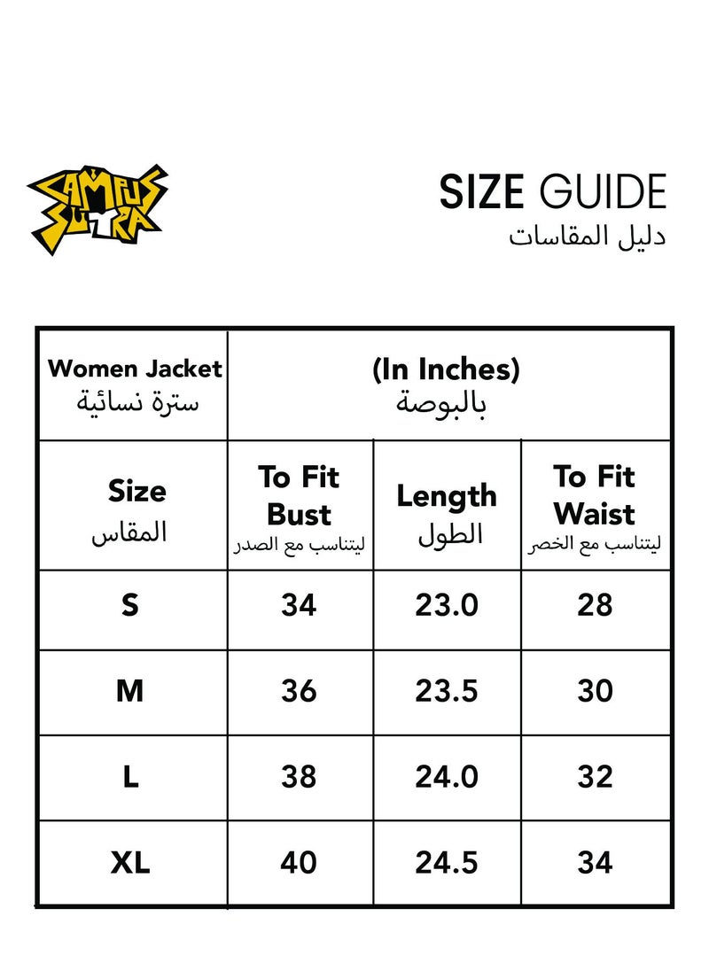 Women's Baby Pink & Onyx Black Zip-Front Block Jacket