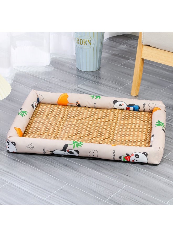 50*40cm Summer Pet Cooling Mat - Refreshing, Comfortable, and Breathable Heat Dissipation Design for Cats and Dogs Up to 8lbs