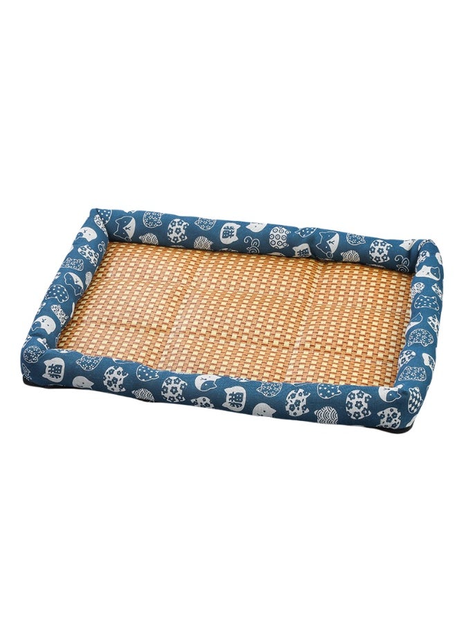 50x40cm Summer Pet Cooling Mat, Breathable and Refreshing Heat Dissipation Design for Pets Up to 8lbs