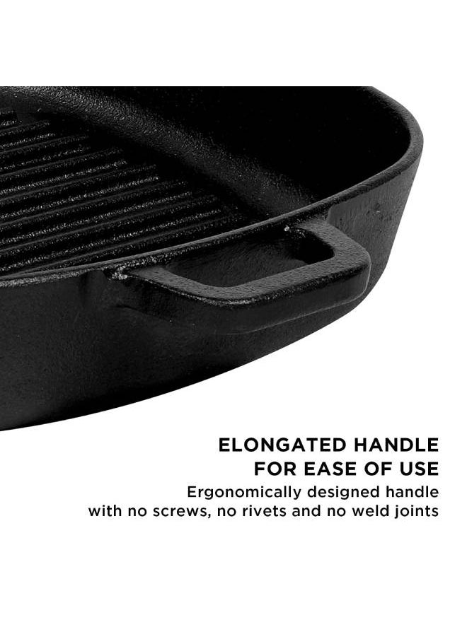 Meyer Cast Iron Grill Pan 25 cm