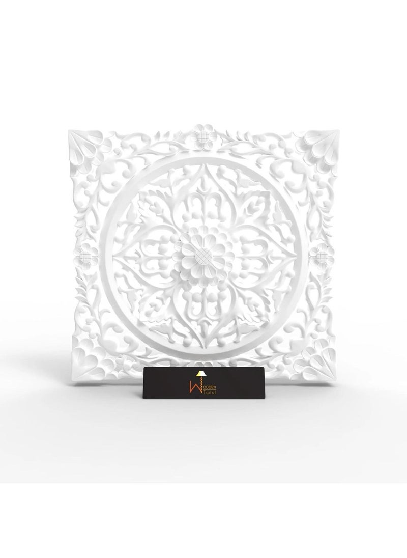Premium Wooden Decoration Hand Carved Wall Panel (MDF Wood)