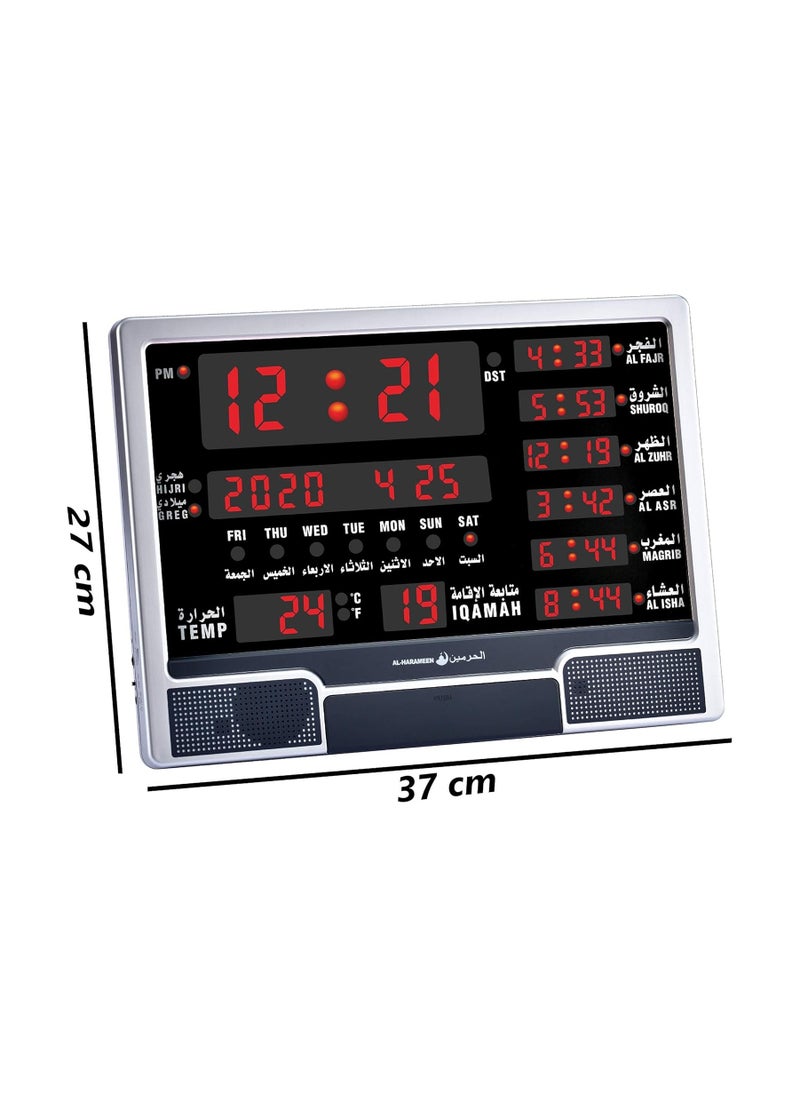 Wall Clock HA-4003-Black