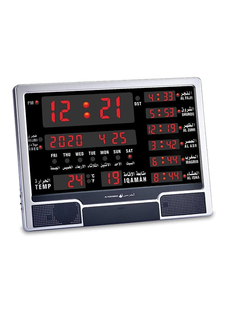 Wall Clock HA-4003-Black