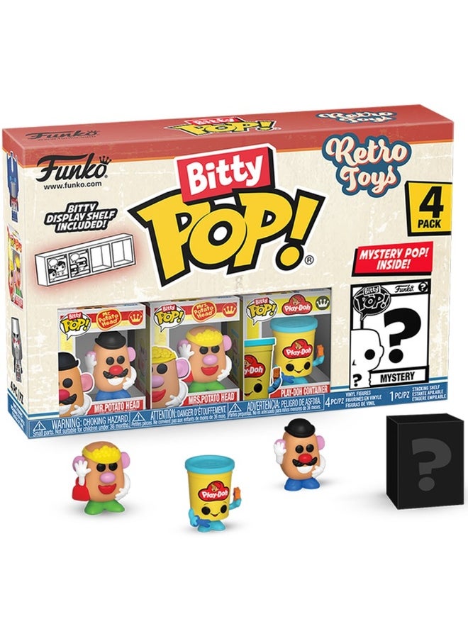 Funko Bitty Pop! Icons: Retro Toys - Mr. Potato Head 4pk
