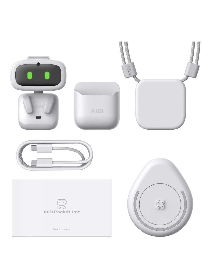 AIBI Pocket Smart AI Pet Toy – Interactive Voice Assistant with Face Recognition, Camera, NFC & Reminders