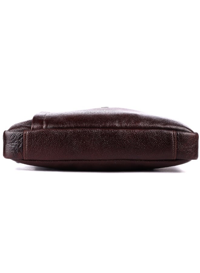 LAVERI Laptop Bag for Men - Leather Messenger Bag for Office - Fits up to 15 Inch Laptop - Shoulder Bag with Multiple Compartments - Executive Leather Bag for Work/Travel/Casual -2866
