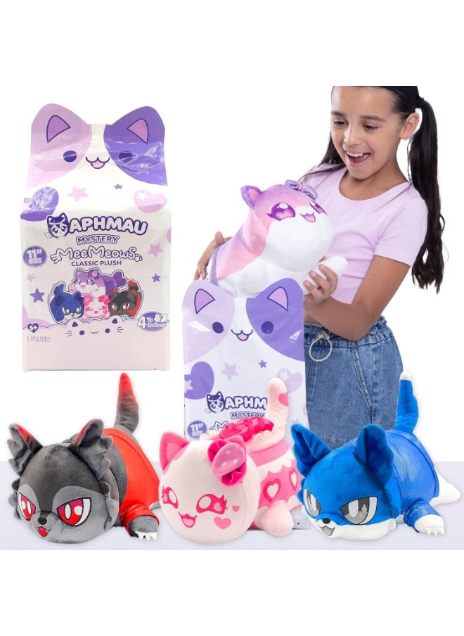 Aphmau Mystery MeeMeows Plush Classic 11-Inch - 1 Piece Only, Assorted