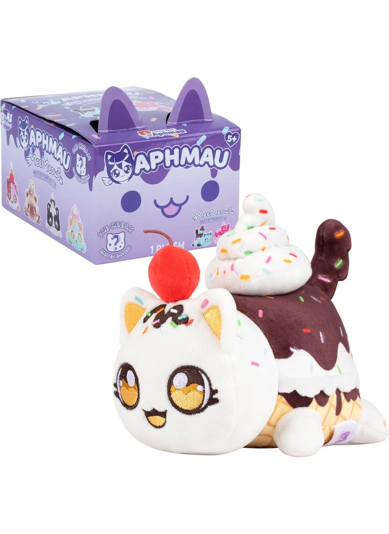 Aphmau Mystery MeeMeow Plush Ice Cream - 6 Inches, 1 Piece Only, Assorted