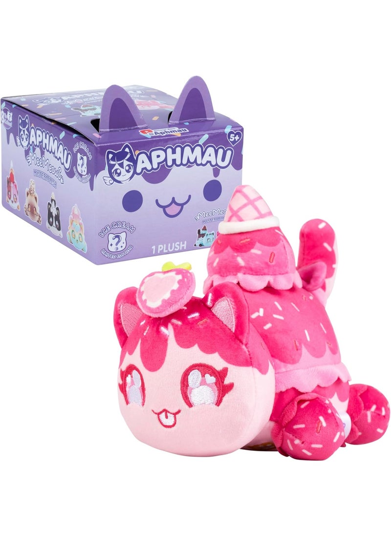 Aphmau Mystery MeeMeow Plush Ice Cream - 6 Inches, 1 Piece Only, Assorted