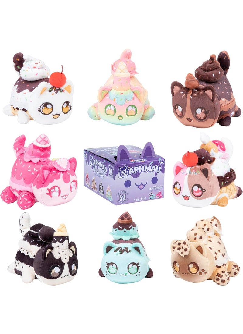Aphmau Mystery MeeMeow Plush Ice Cream - 6 Inches, 1 Piece Only, Assorted