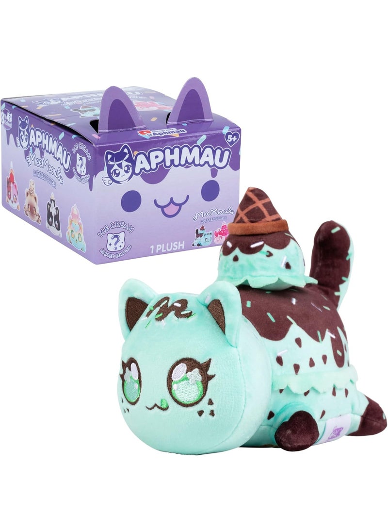 Aphmau Mystery MeeMeow Plush Ice Cream - 6 Inches, 1 Piece Only, Assorted