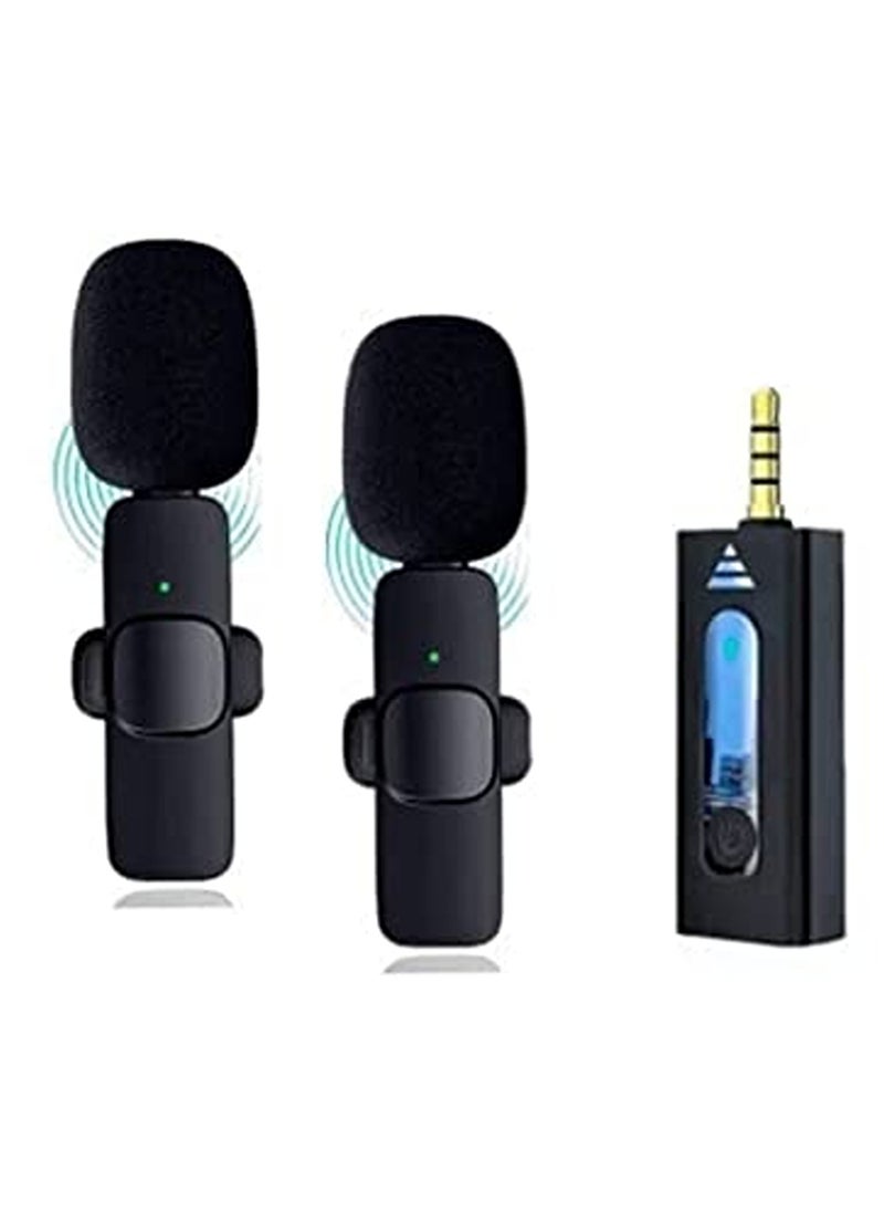 K35 Original Dual Wireless  Microphone With Aux