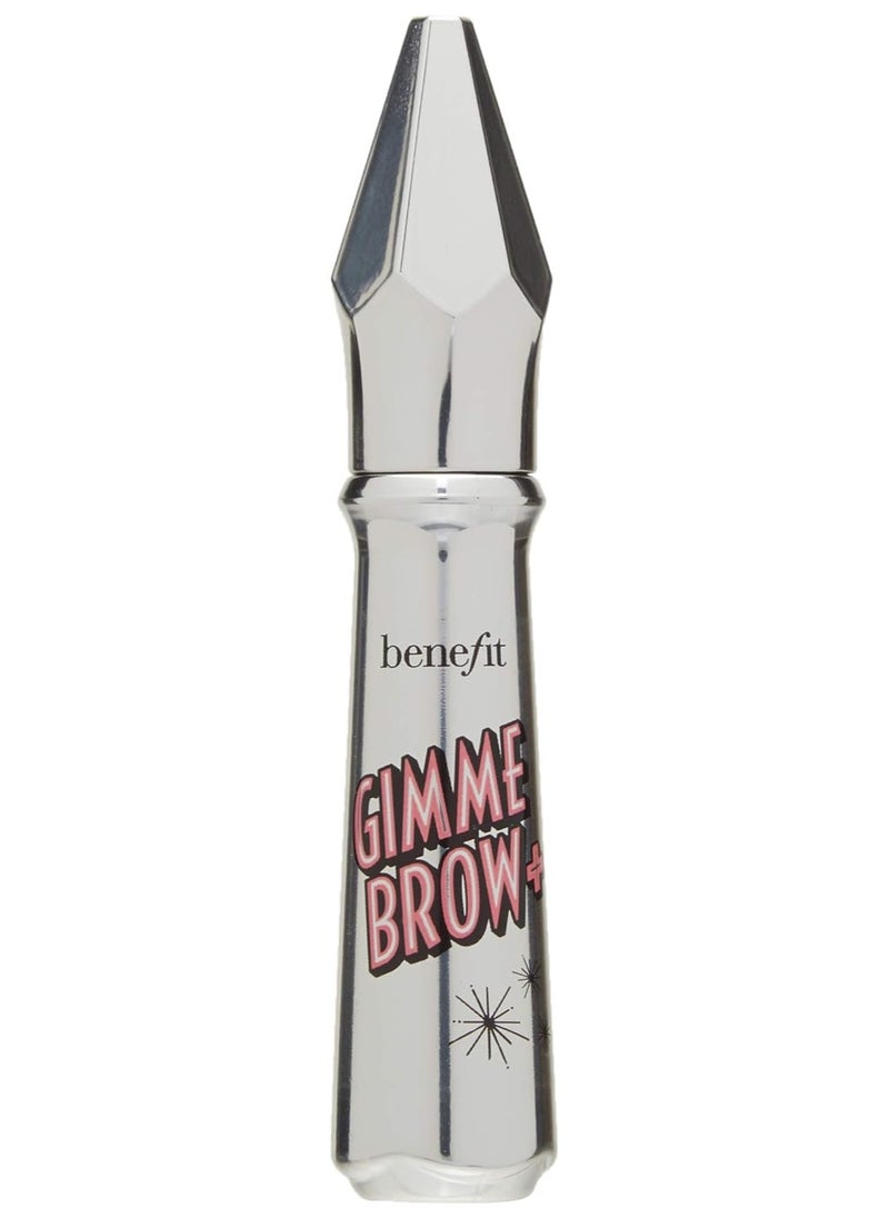 Benefit Gimme Brow+ Volumizing Fiber Gel, #3 Medium Neutral Light Brown, 0.05 Fl Oz