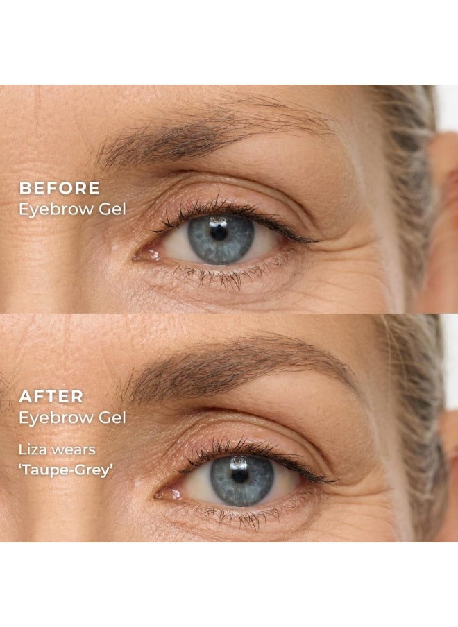 WUNDERBROW Waterproof Eyebrow Gel, Taupe-Grey, Vegan and Cruelty-Free