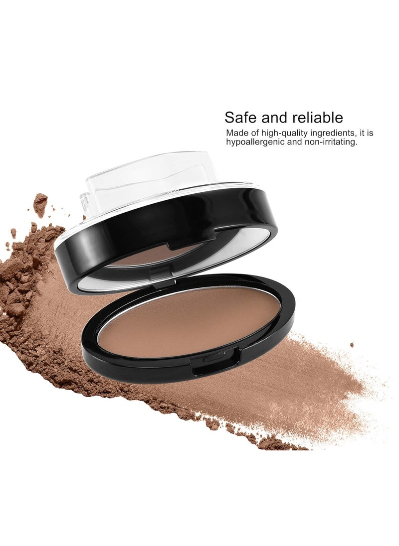 Boobeen Eyebrow Seal Stamp Powder - Waterproof 3 Seconds Eye Make Up Nature Coloring Kit - Creates Natural Looking Brows for Makeup Beginners