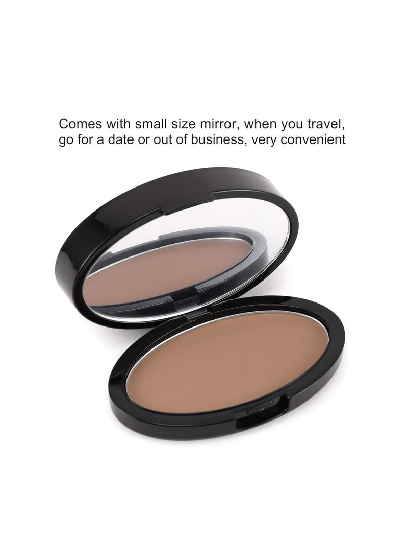 Boobeen Eyebrow Seal Stamp Powder - Waterproof 3 Seconds Eye Make Up Nature Coloring Kit - Creates Natural Looking Brows for Makeup Beginners