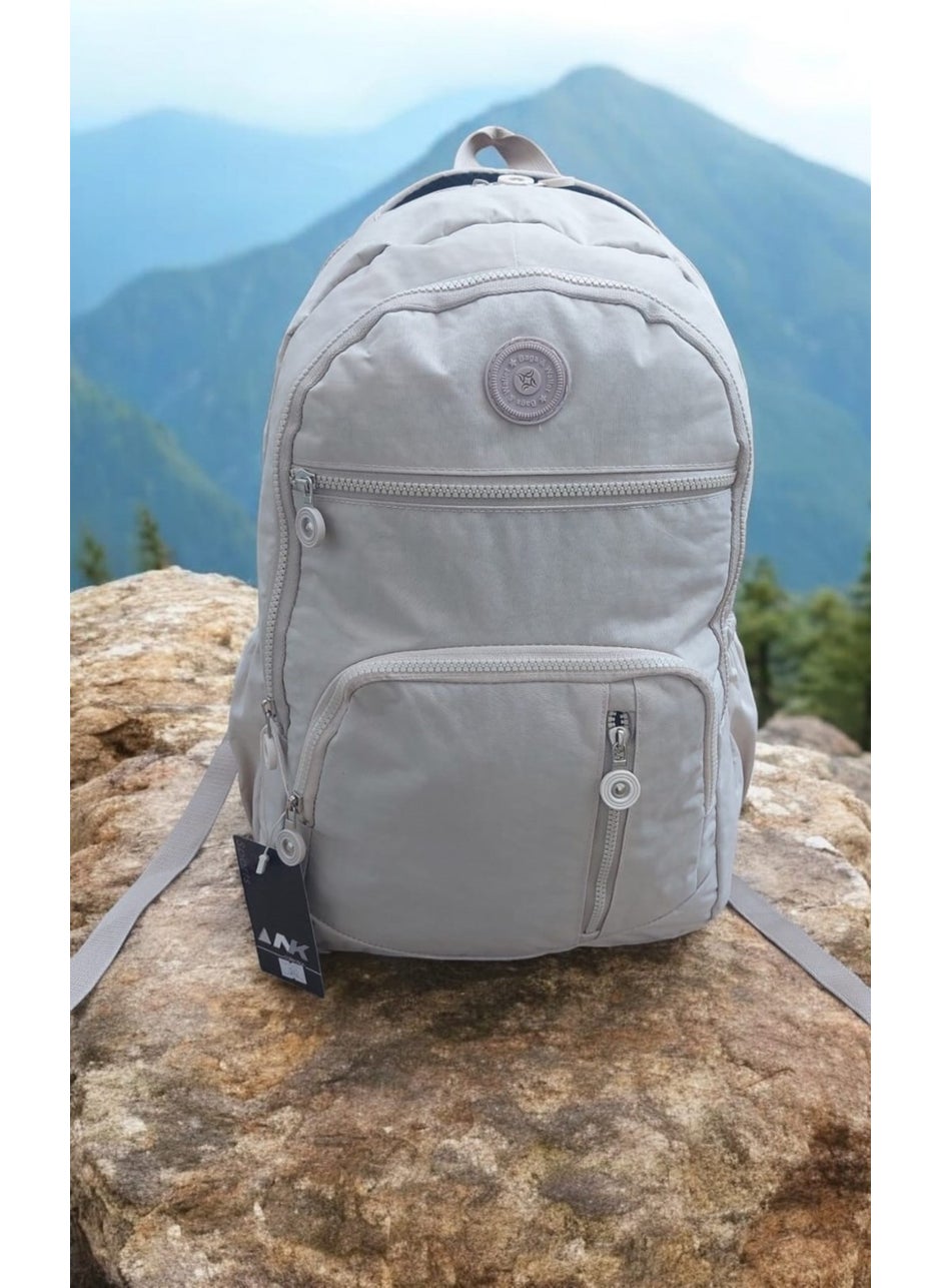 GENC DIGITAL PRINTING Crinkle Fabric Durable Backpack for Tracking Nature Hiking