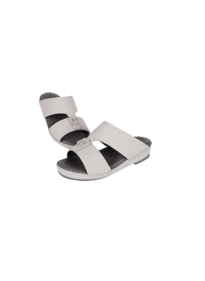 008-3589  Barjeel Uno Boys Arabic Sandals BC-2025 Light Grey