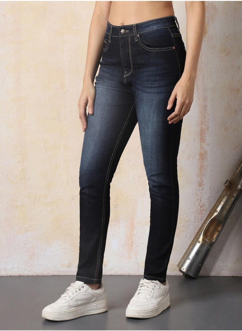 Women Super Skinny Fit High-Rise Light Fade Jeans