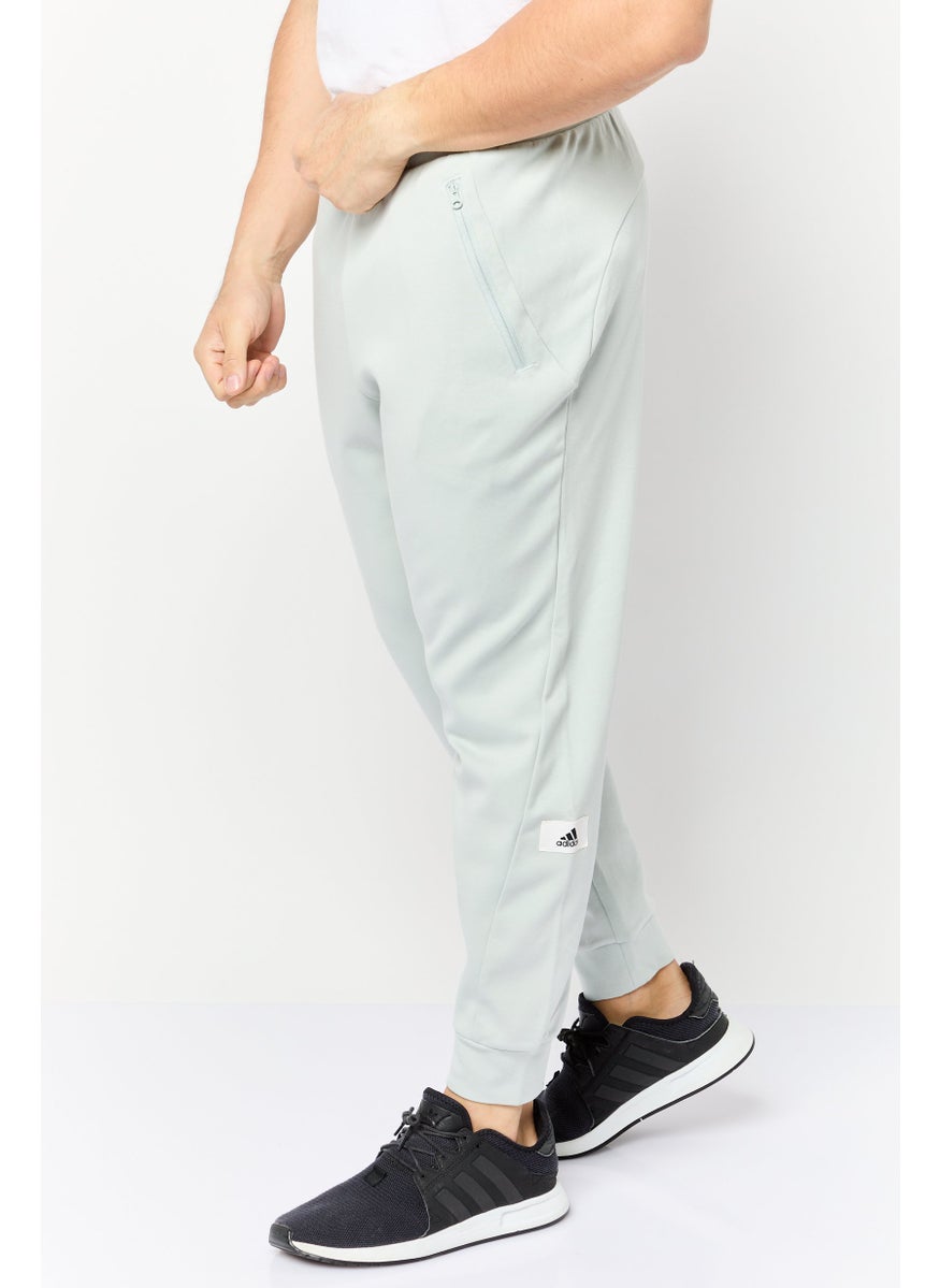 Men Regular Fit Training 7/8 Sweatpants, Grey