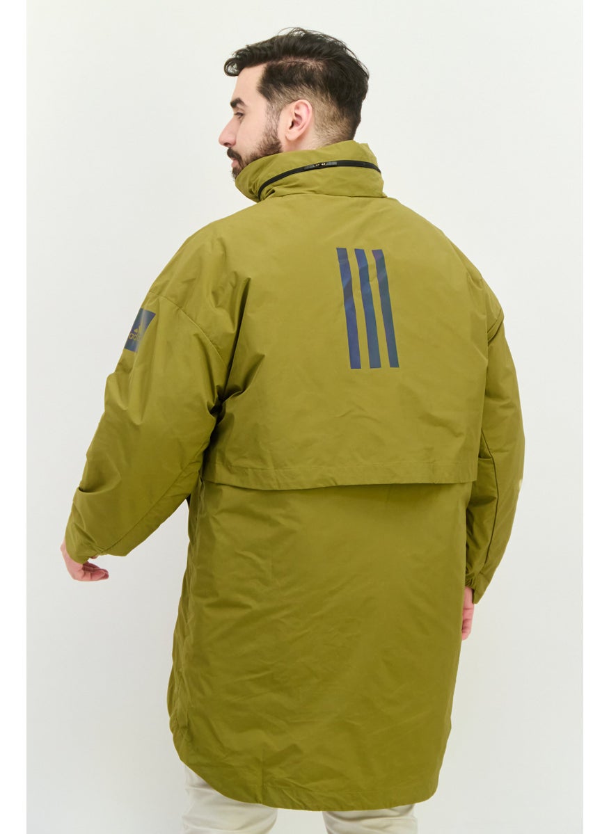 Men Sportswear Fit Myshelter 2 in 1 Outdoor Jacket, Olive