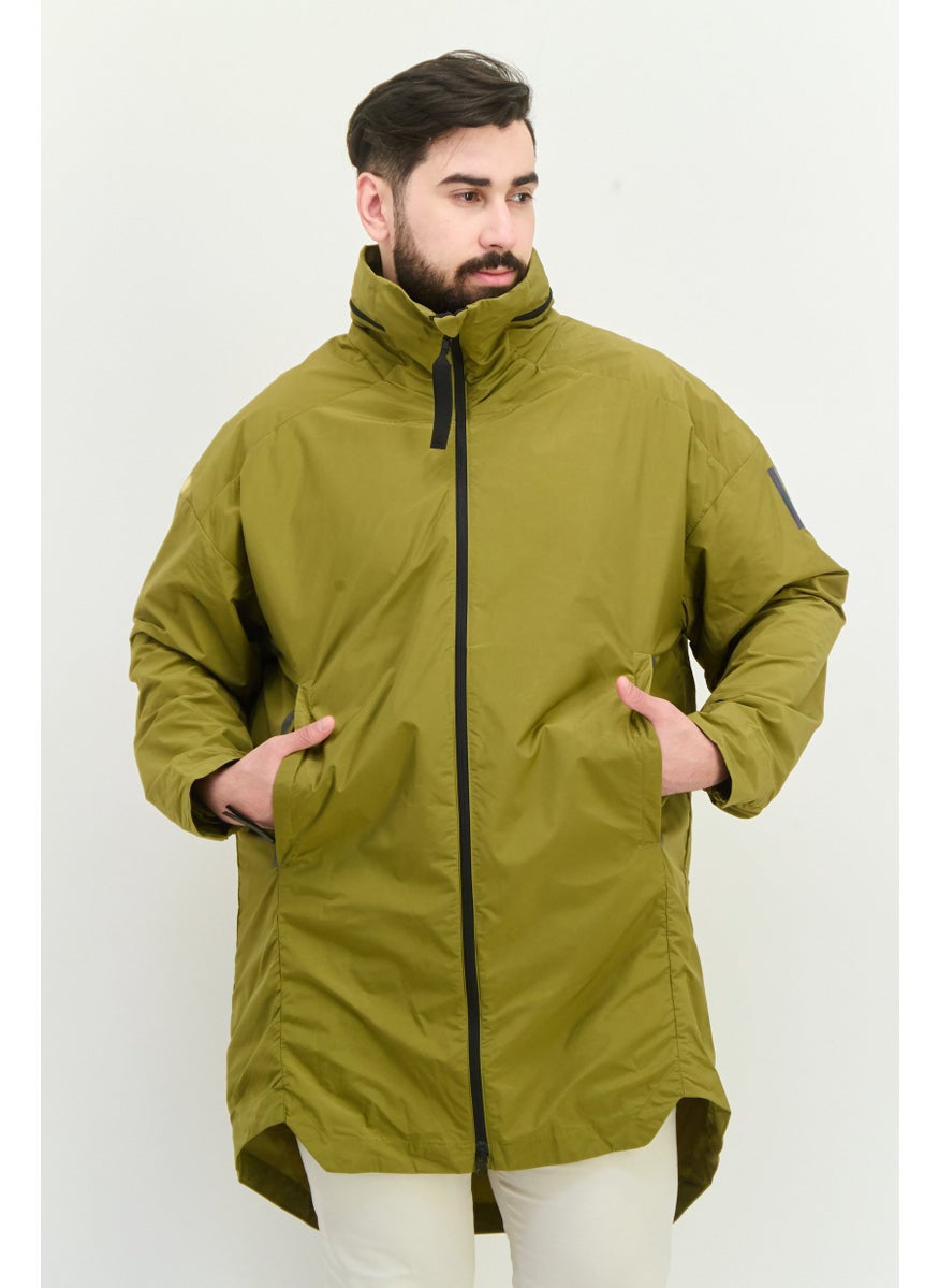Men Sportswear Fit Myshelter 2 in 1 Outdoor Jacket, Olive