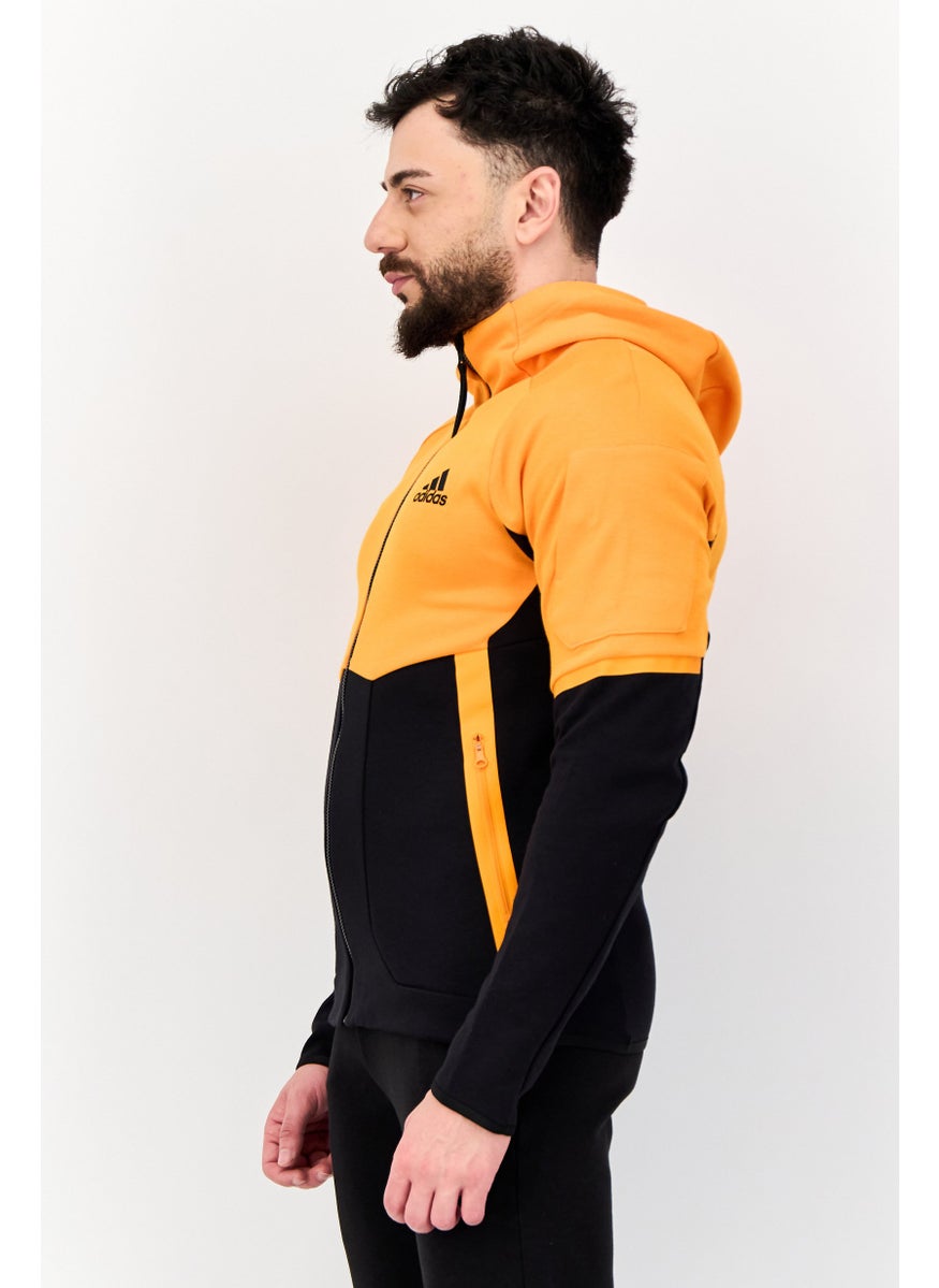 Men Sportswear Fit Gameday Outdoor Jacket, Braight Orange