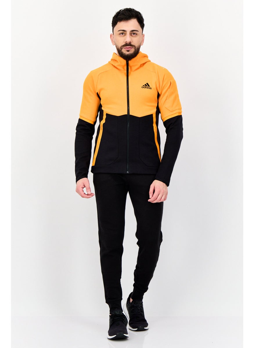 Men Sportswear Fit Gameday Outdoor Jacket, Braight Orange
