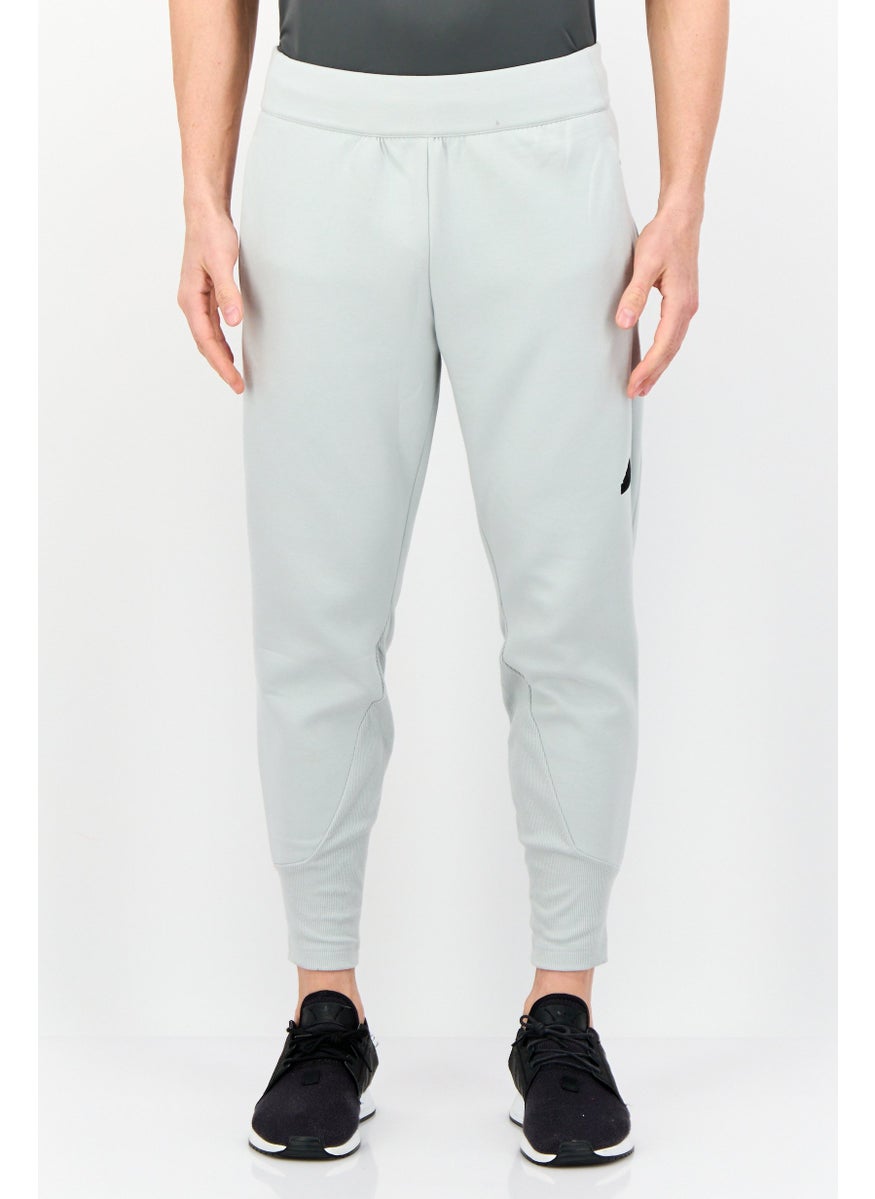 Men Sportswear Fit Outdoor Sweatpants, Sage Green
