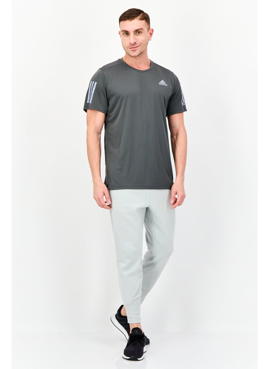 Men Sportswear Fit Outdoor Sweatpants, Sage Green