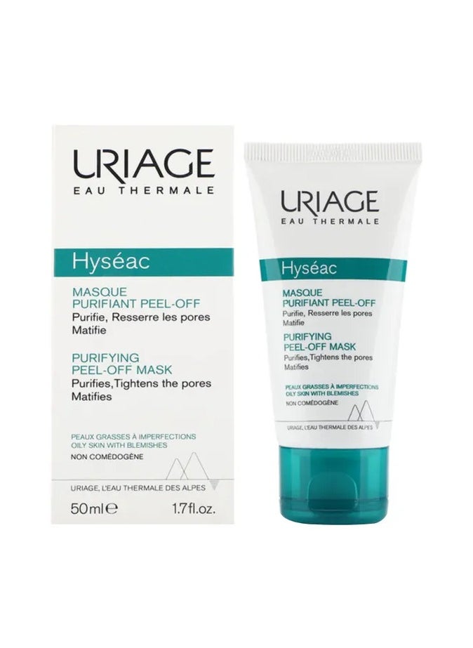 Uriage Hyseac Purifying Peel-Off Mask For Oily Skin With Blemishes 50ml