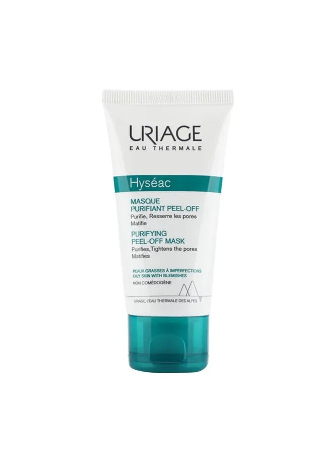 Uriage Hyseac Purifying Peel-Off Mask For Oily Skin With Blemishes 50ml