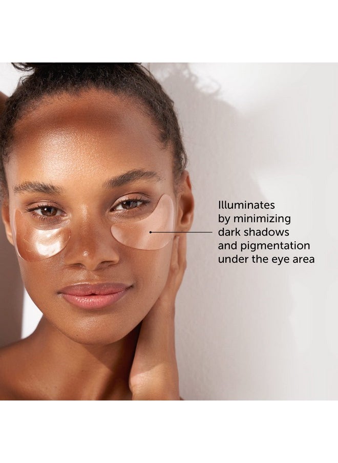 111SKIN Rose Gold Illuminating Eye Mask | Fragrance Free | Target Pigmentation | Illuminate Under-Eyes | Set of 8 (0.2 oz each)