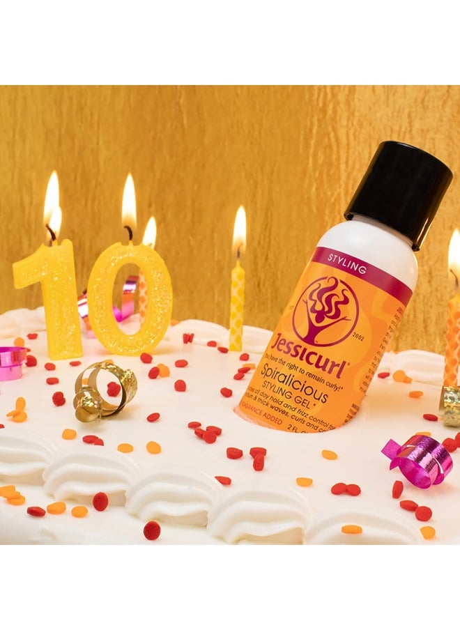 , Spiralicious Gel (Citrus Lavender, 8 Fl Oz.)