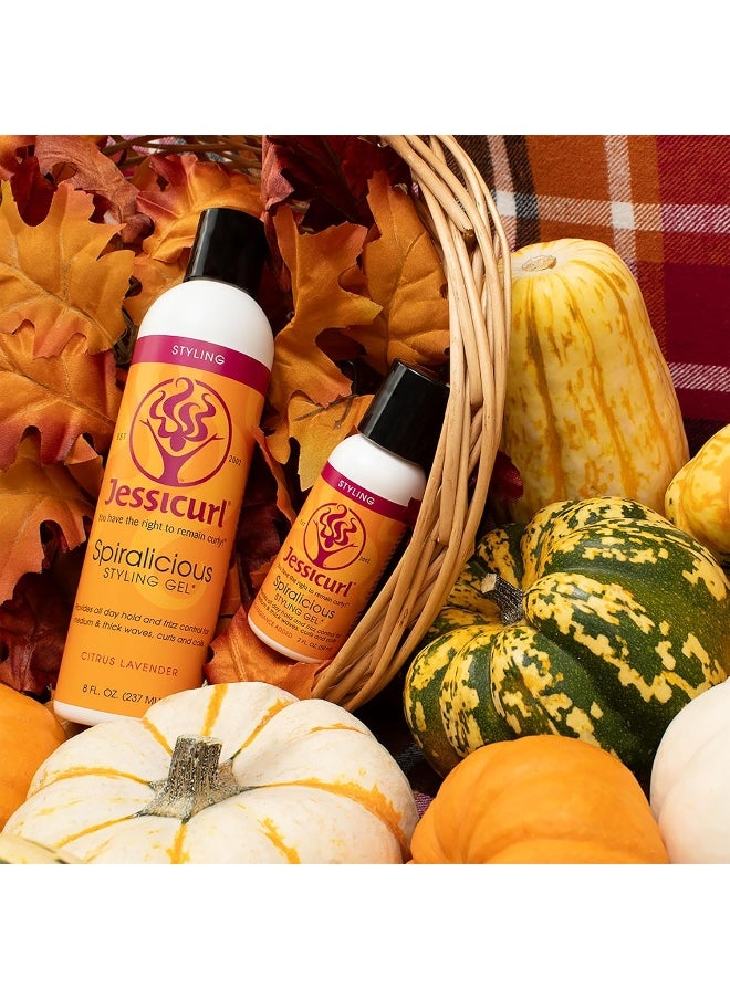 , Spiralicious Gel (Citrus Lavender, 8 Fl Oz.)