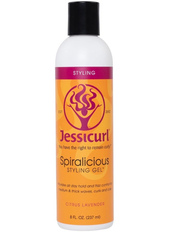 , Spiralicious Gel (Citrus Lavender, 8 Fl Oz.)